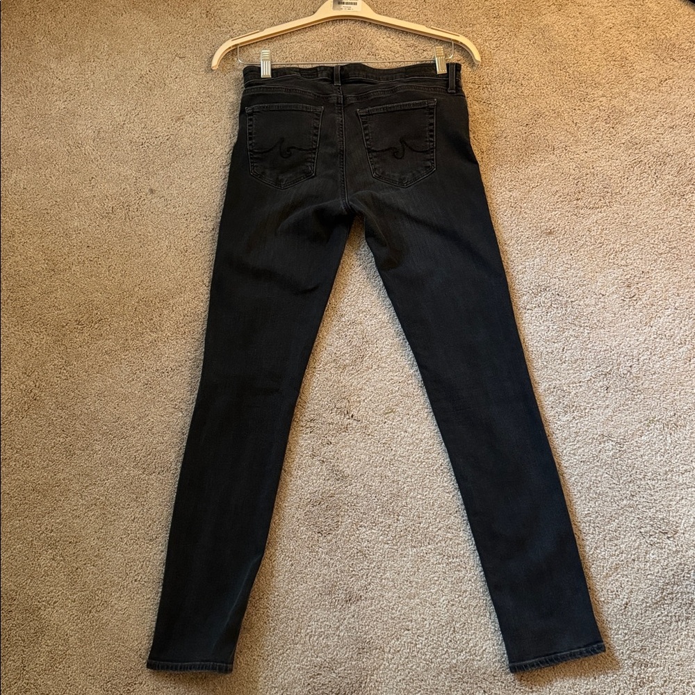 AG Adriano Goldschmied Black Skinny Jeans - Picture 2 of 6